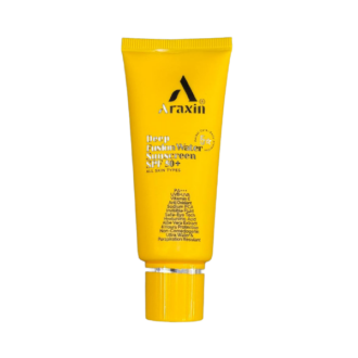 ضد آفتاب فیوژن واتر آراکسین SPF 50 با بافت سبک و بر پایه آب، مناسب انواع پوست، محافظت بالا در برابر اشعه‌های UVA و UVB و بدون ایجاد حس چربی.