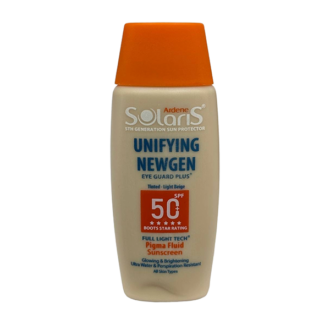 خرید ضد آفتاب ضد لک رنگی آردن سولاریس SPF 50 بژ روشن؛ محافظت بالا در برابر اشعه‌های UVA و UVB، کمک به پیشگیری از لک، پوشش طبیعی، یکنواخت‌کننده رنگ پوست و مناسب استفاده روزانه.