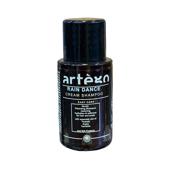 artego-rain-dance-cream-shampoo1 شامپو کرمی آرتگو Rain Dance، پاککننده ملایم، آبرسان و نرمکننده مو، مناسب انواع مو بهویژه موهای خشک، کمآب و آسیبدیده.