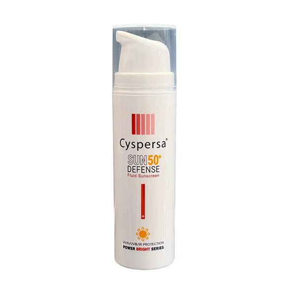 فلوئید ضد آفتاب ضد لک سیسپرسا SPF 50+ حجم 50 میلی‌لیتر