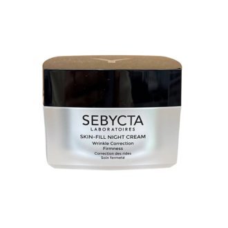 کرم شب ضد چروک و سفت‌کننده سبیکتا Skin-Fill Night Cream، مناسب بازسازی، افزایش استحکام، آبرسانی و جوان‌سازی پوست با ترکیبات پپتیدی و هیالورونیک اسید