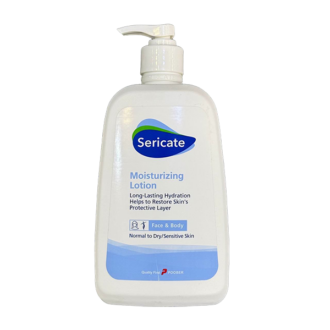 لوسیون بدن آبرسان Sericate Hydration حجم 500 میلی‌لیتر مناسب پوست خشک و حساس با خاصیت مرطوب‌کنندگی و آبرسانی عمیق.
