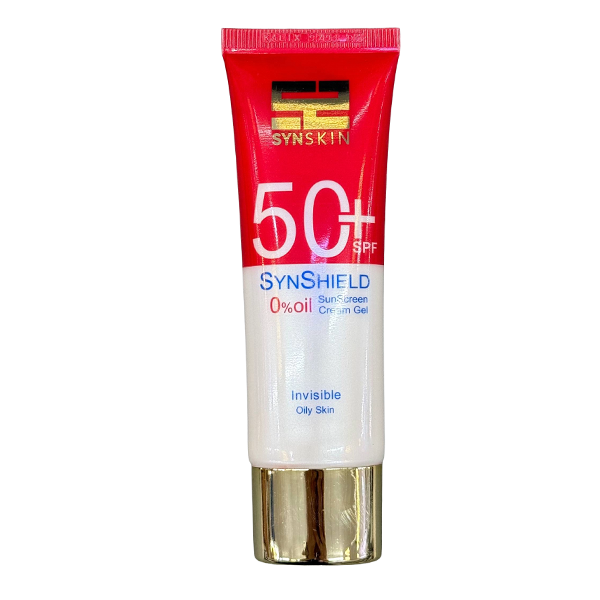 ضد آفتاب فاقد چربی سین‌اسکین SPF 50+، کرم ژل بی‌رنگ مناسب پوست چرب و مستعد جوش، با جذب سریع و محافظت بالا در برابر اشعه‌های UVA و UVB