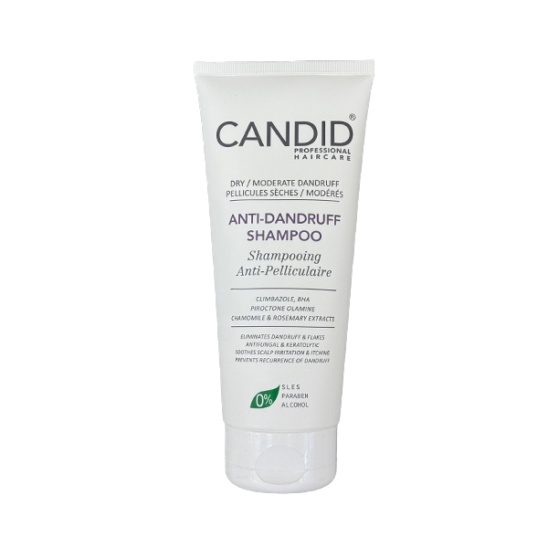 candid-anti-dandruff-shampoo شامپو ضد شوره کاندید حاوی کلیمبازول و پیروکتون اولامین مناسب شوره خشک و متوسط
