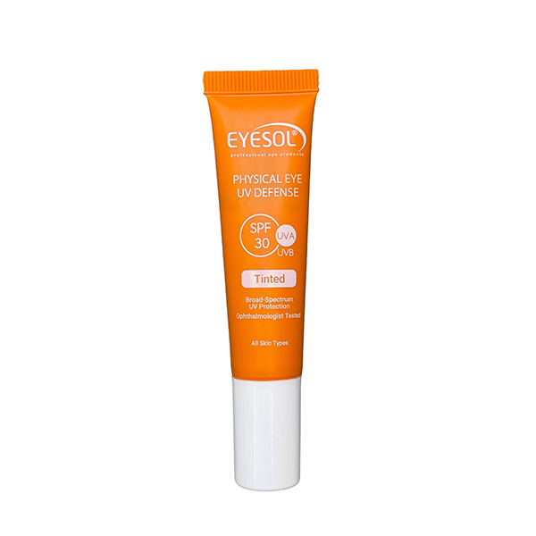 eyesol-physical-eye-uv-defense-spf30 ضدآفتاب دور چشم ایسول SPF 30 رنگی با محافظت UVA و UVB
