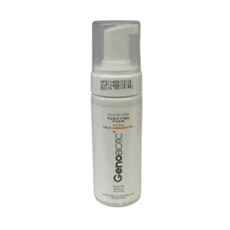 فوم شستشوی صورت ژنو بیوتیک CLEAN-GEN مناسب پوست چرب و مختلط ۱۵۰ میلی لیتر